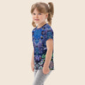 Sea & Fish Print Kids Cotton T-Shirt | All-Over Print