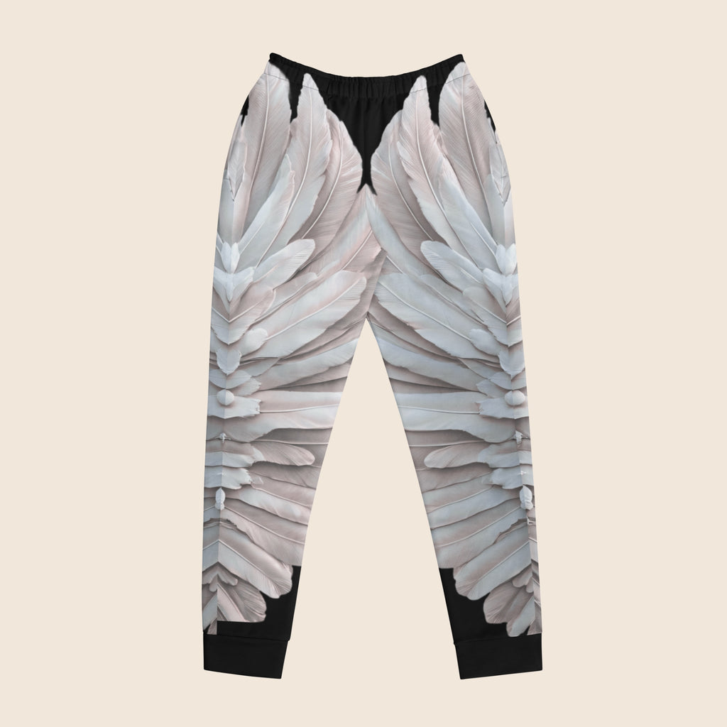 Wings Print Women's Joggers | Recycled Fleece | Slim Fit | Festival Wear