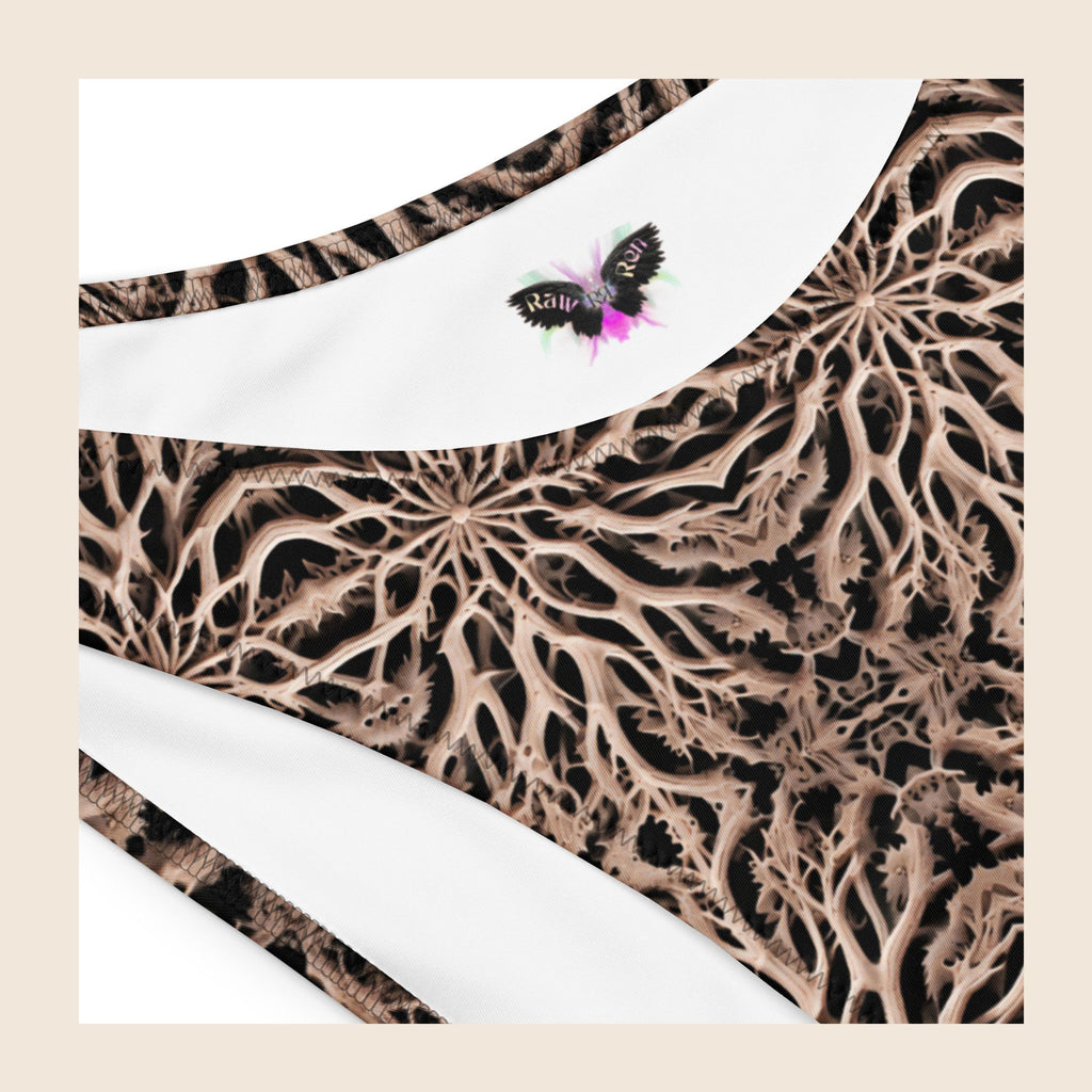 Bones Brownish Recycled Bandeau Bikini