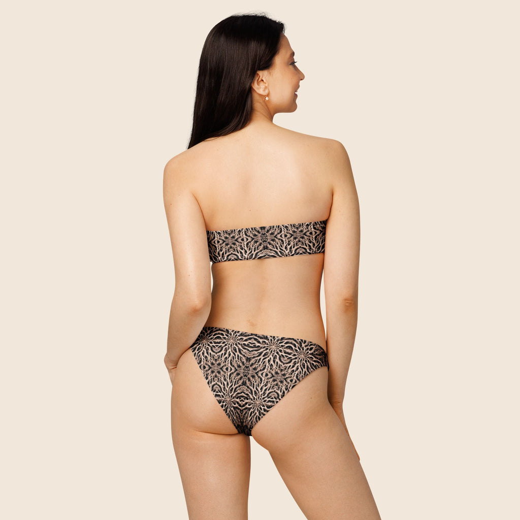Bones Brownish Recycled Bandeau Bikini