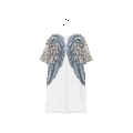 Oversized White T Shirt Dress | Graphic Wings