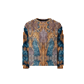 Psychedelic Tie-Dye All-Over Print Unisex Sweatshirt — Eco-Friendly Festival & Streetwear