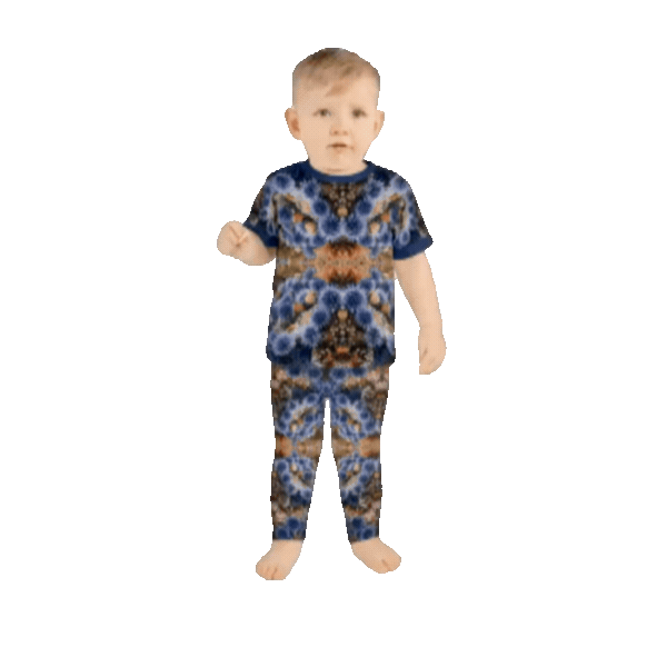 Sea Urchin Print Kids T-Shirt | Soft Jersey Crew Neck Tee