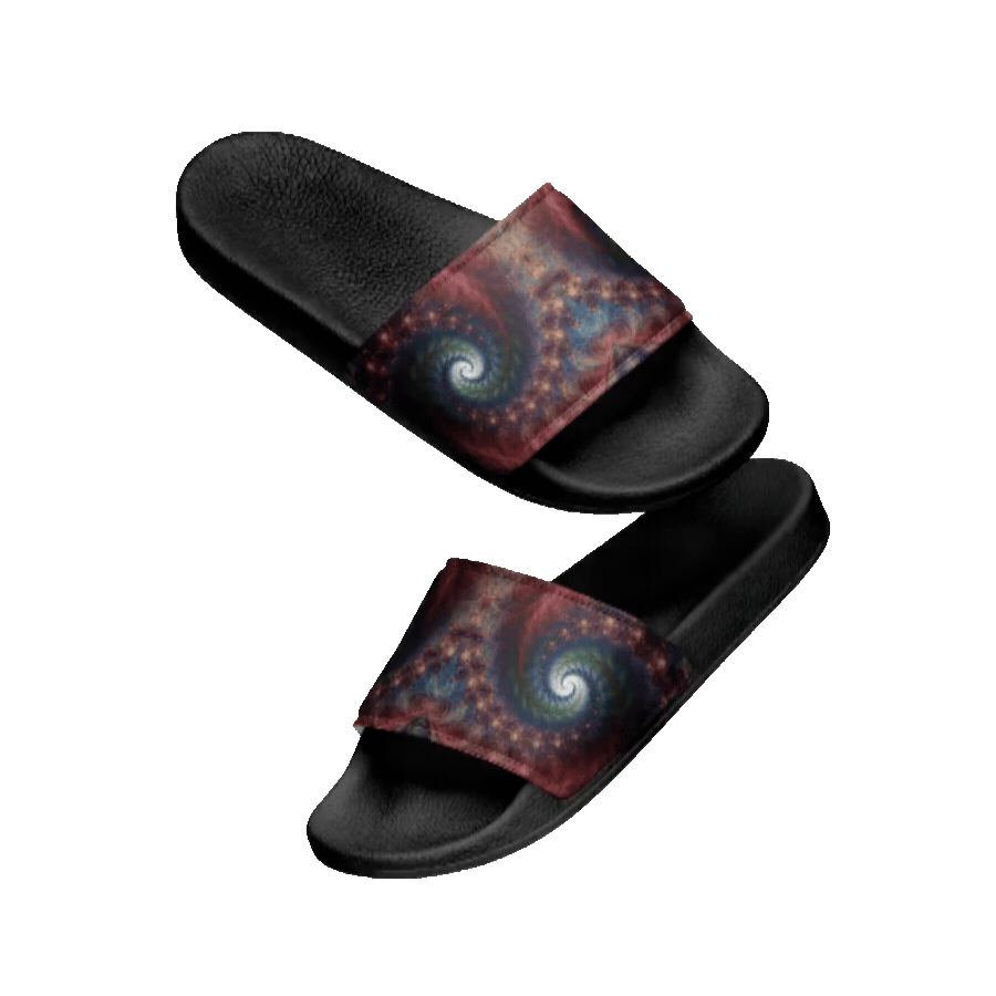 Psychedelic Fractels Women's slides
