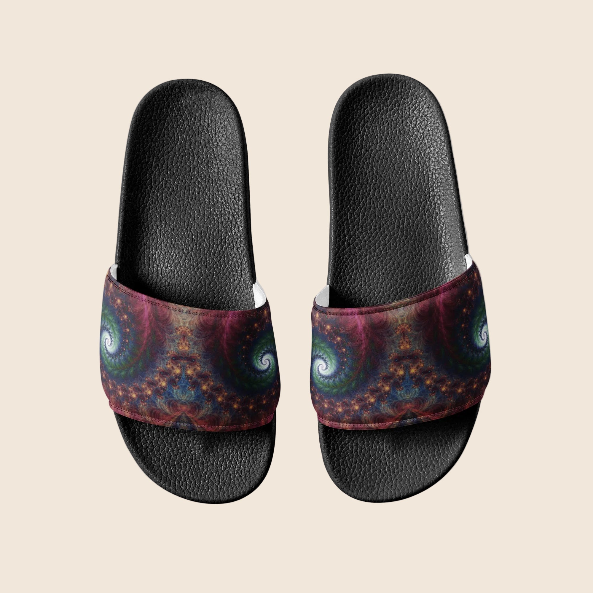 Psychedelic Fractels Women's slides