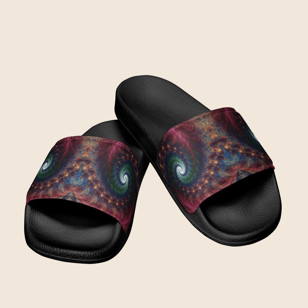 Psychedelic Fractels Women's slides