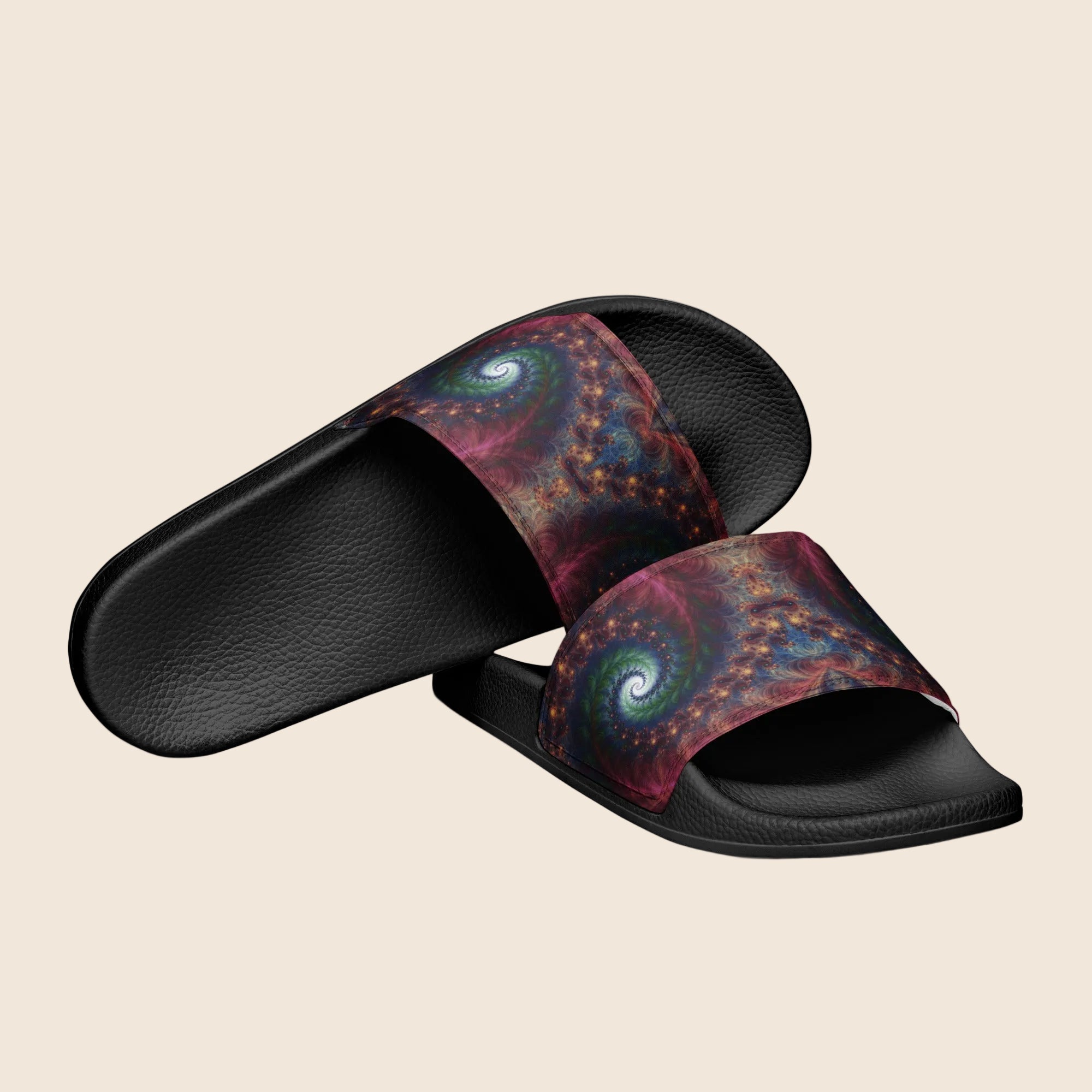 Psychedelic Fractels Women's slides