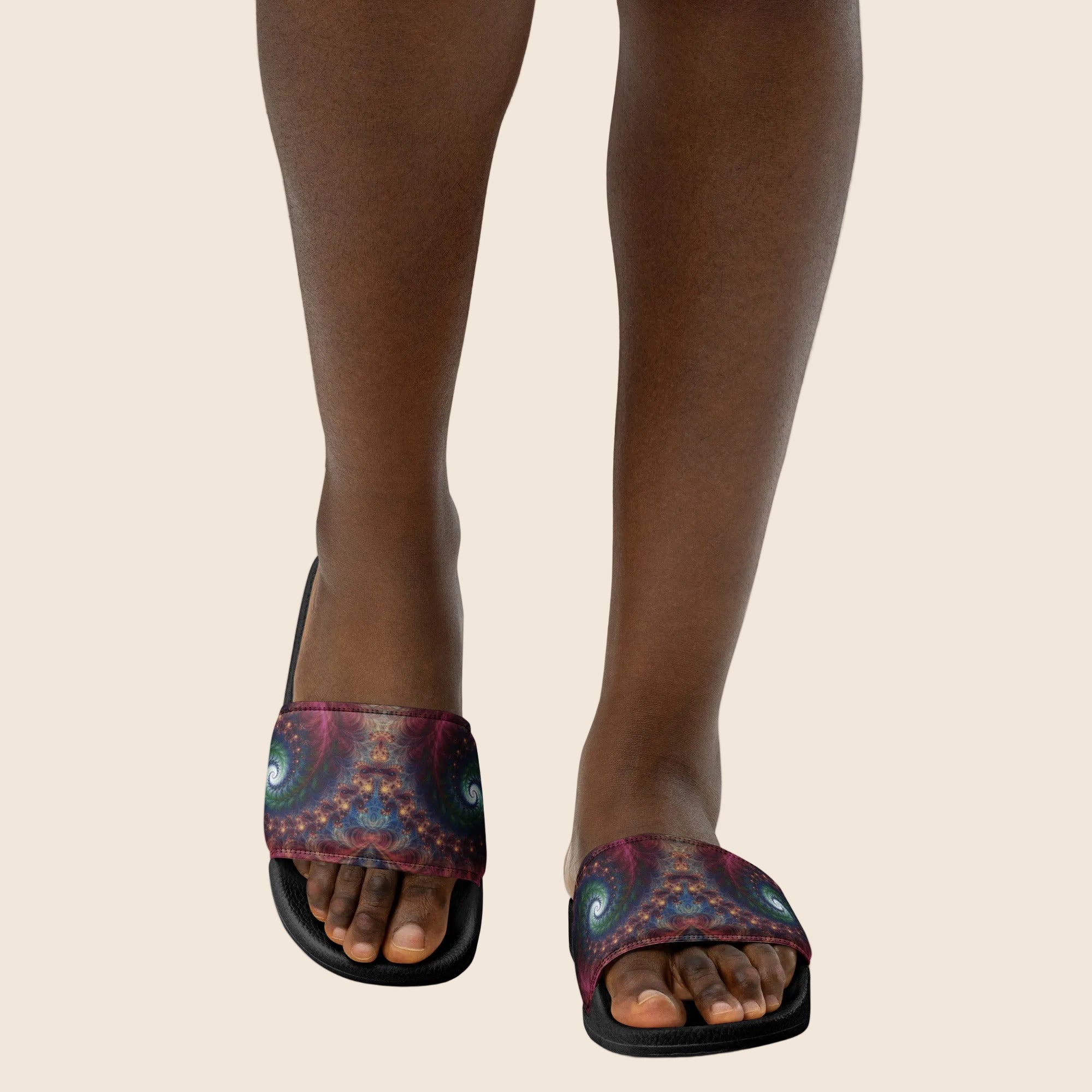 Psychedelic Fractels Women's slides
